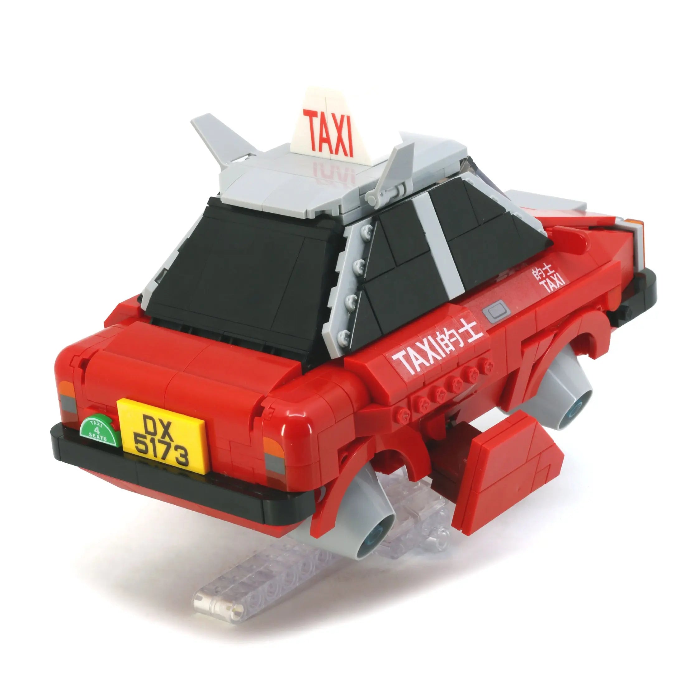 Kalos Hong Kong Machines Robot Red Taxi Building Block Set 586pcs 14+ Wholesale Hub