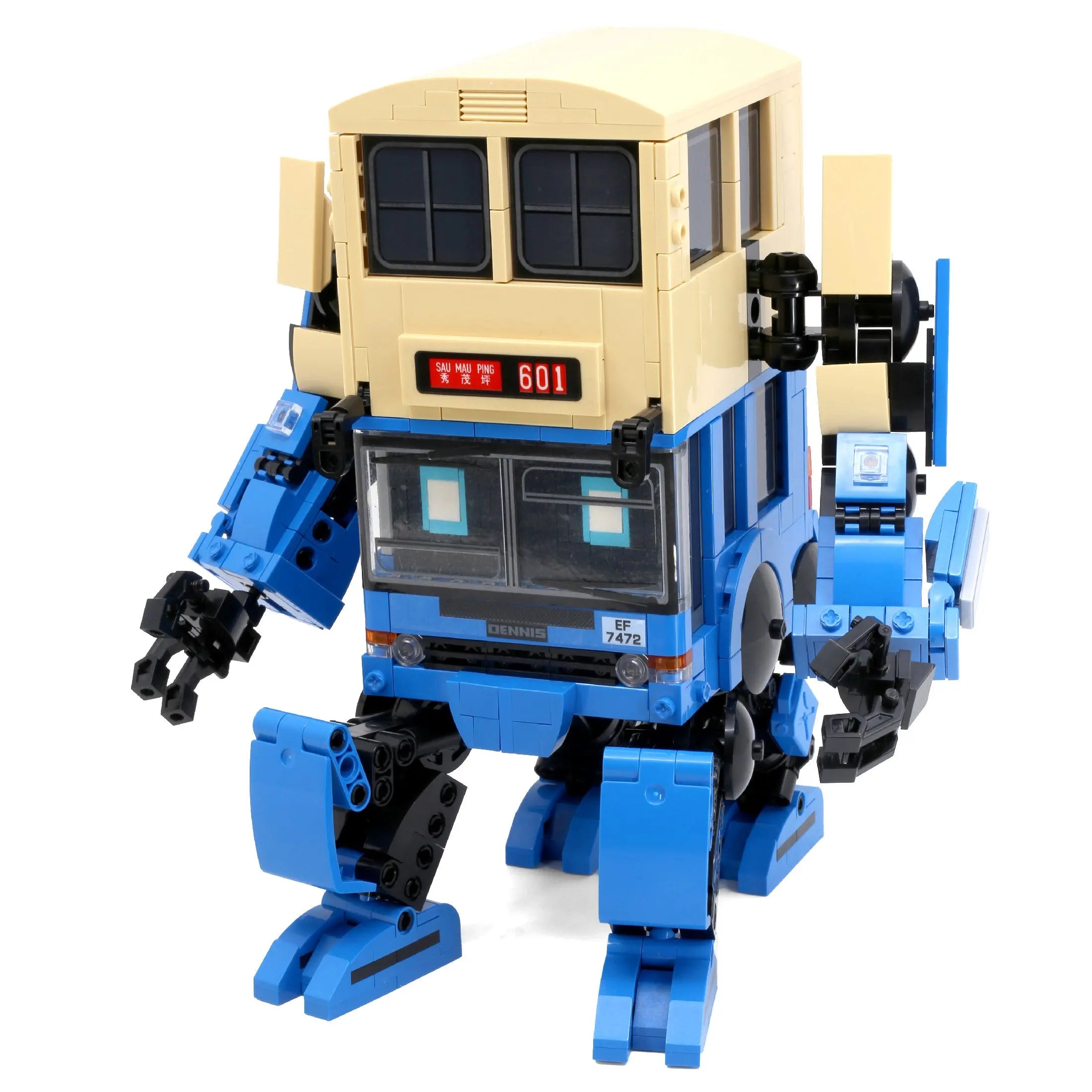 Kalos Hong Kong Machines Robot Bus Dennis Building Block Set 786pcs 14+ Wholesale Hub