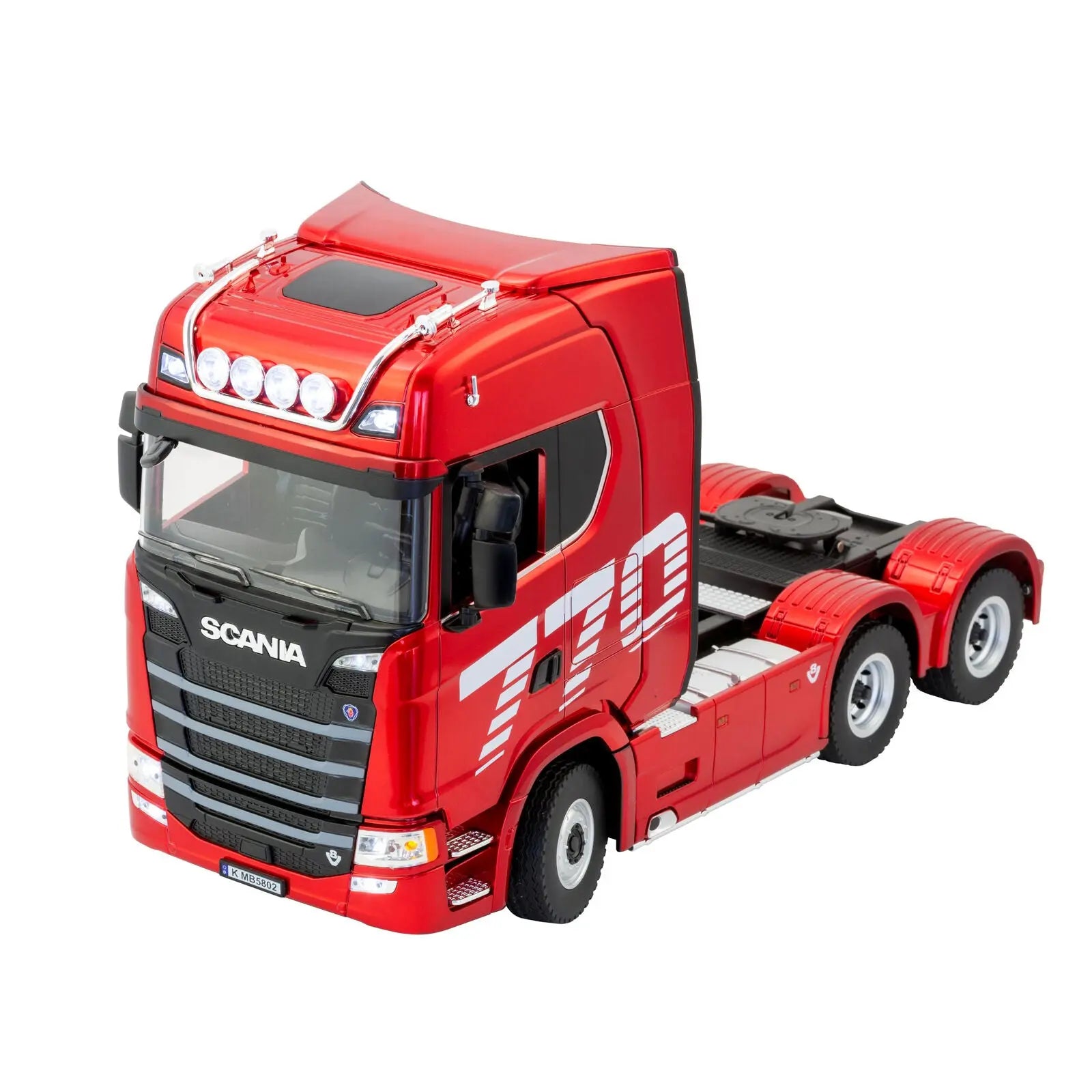 Scania Licensed Remote Control Trailer Head Truck with Lights, Sounds & Steering Adjustment Wholesale Hub