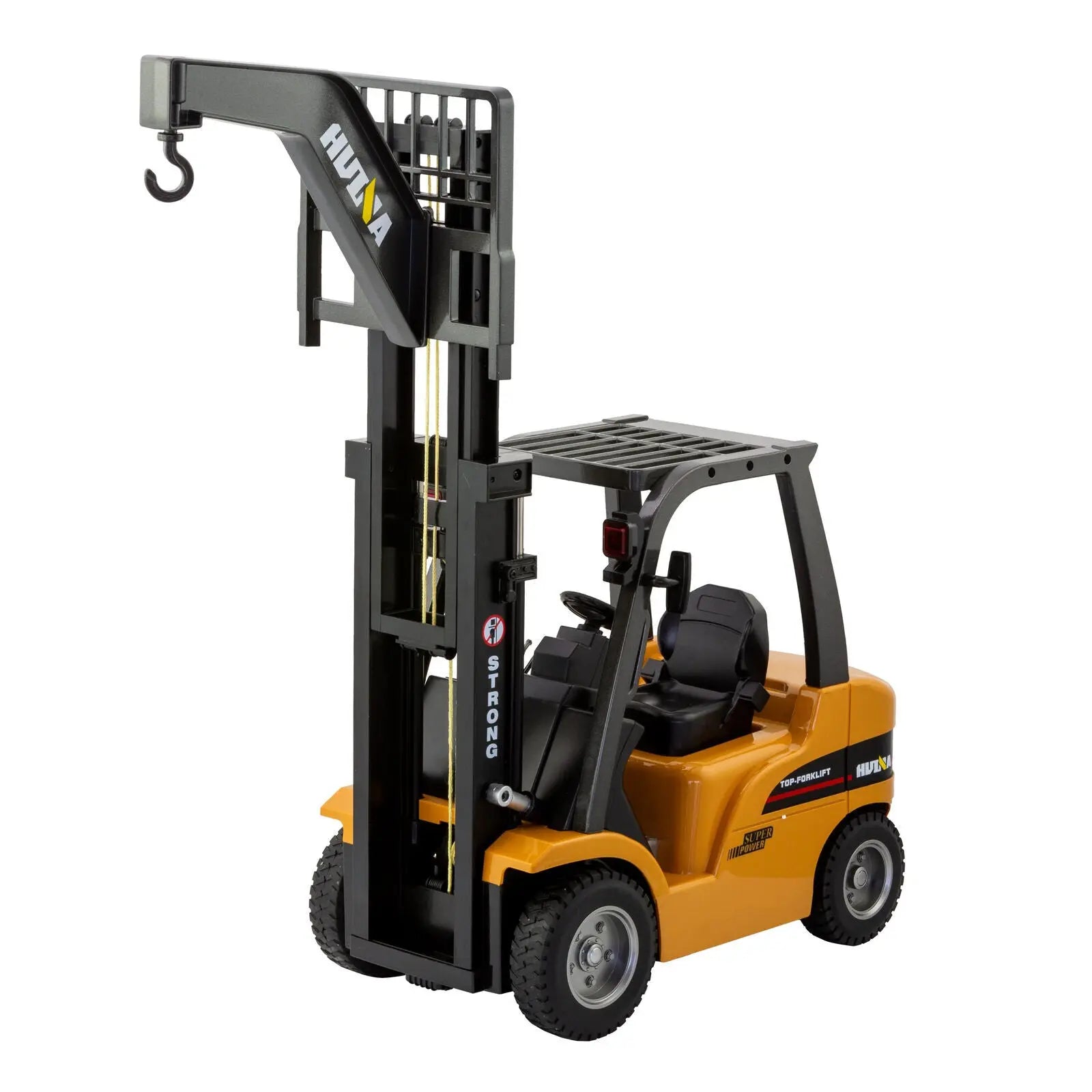 1:10 Scale 2.4G 8-Channel Metal Remote Control Forklift Construction Vehicle with Lifting Function & Sound Wholesale Hub