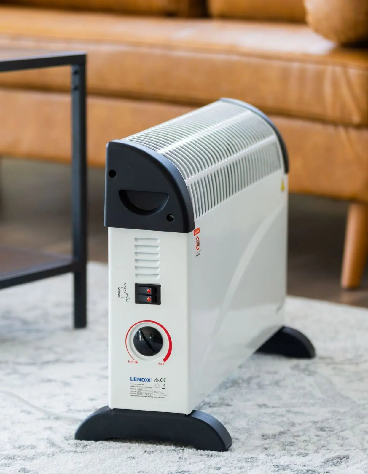 Portable Convector Heater 2000W, 3 Heat Settings Wholesale Hub