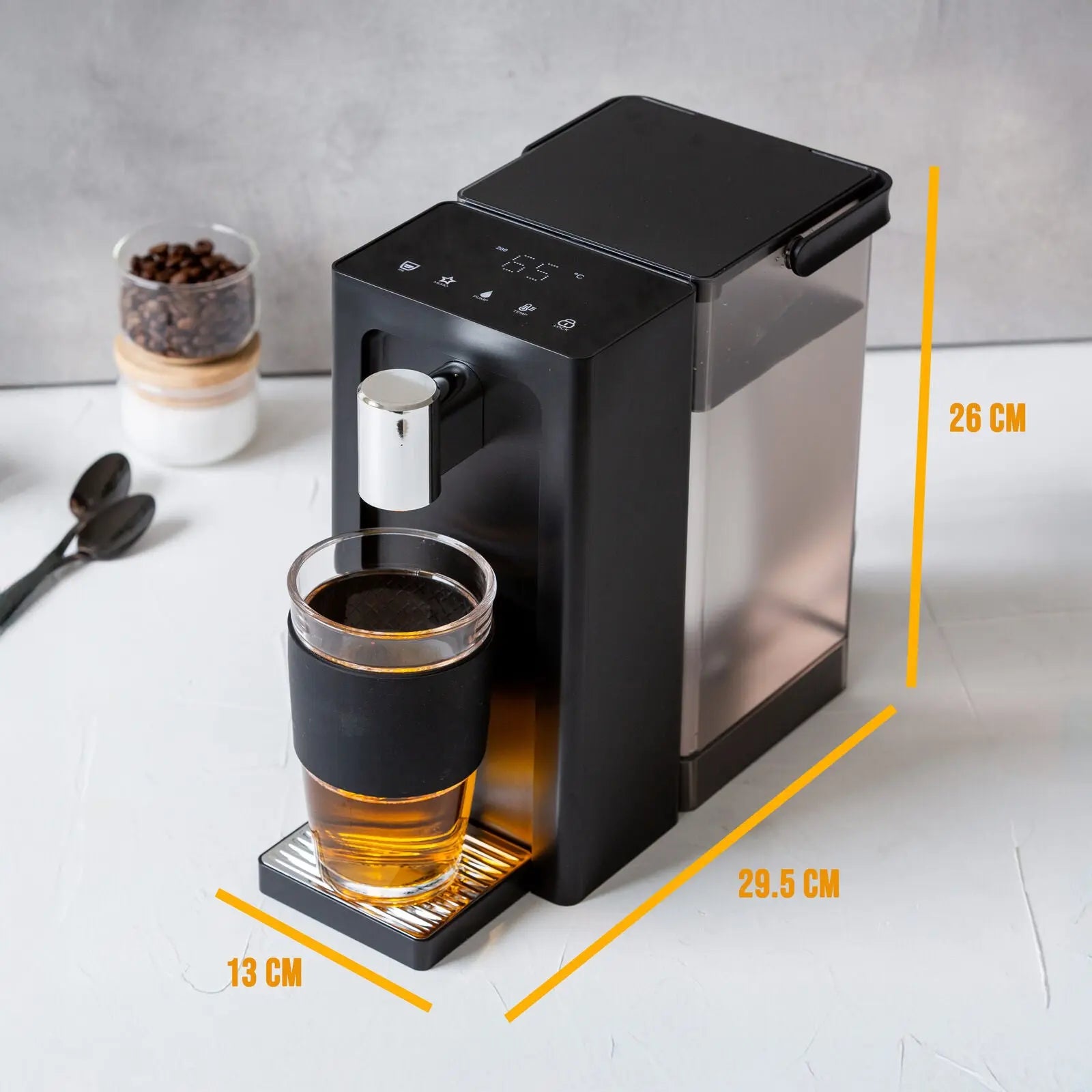 Instant Hot Water Dispenser 3L - One-Touch Operation with Adjustable Temperature & Cup Sizes Wholesale Hub