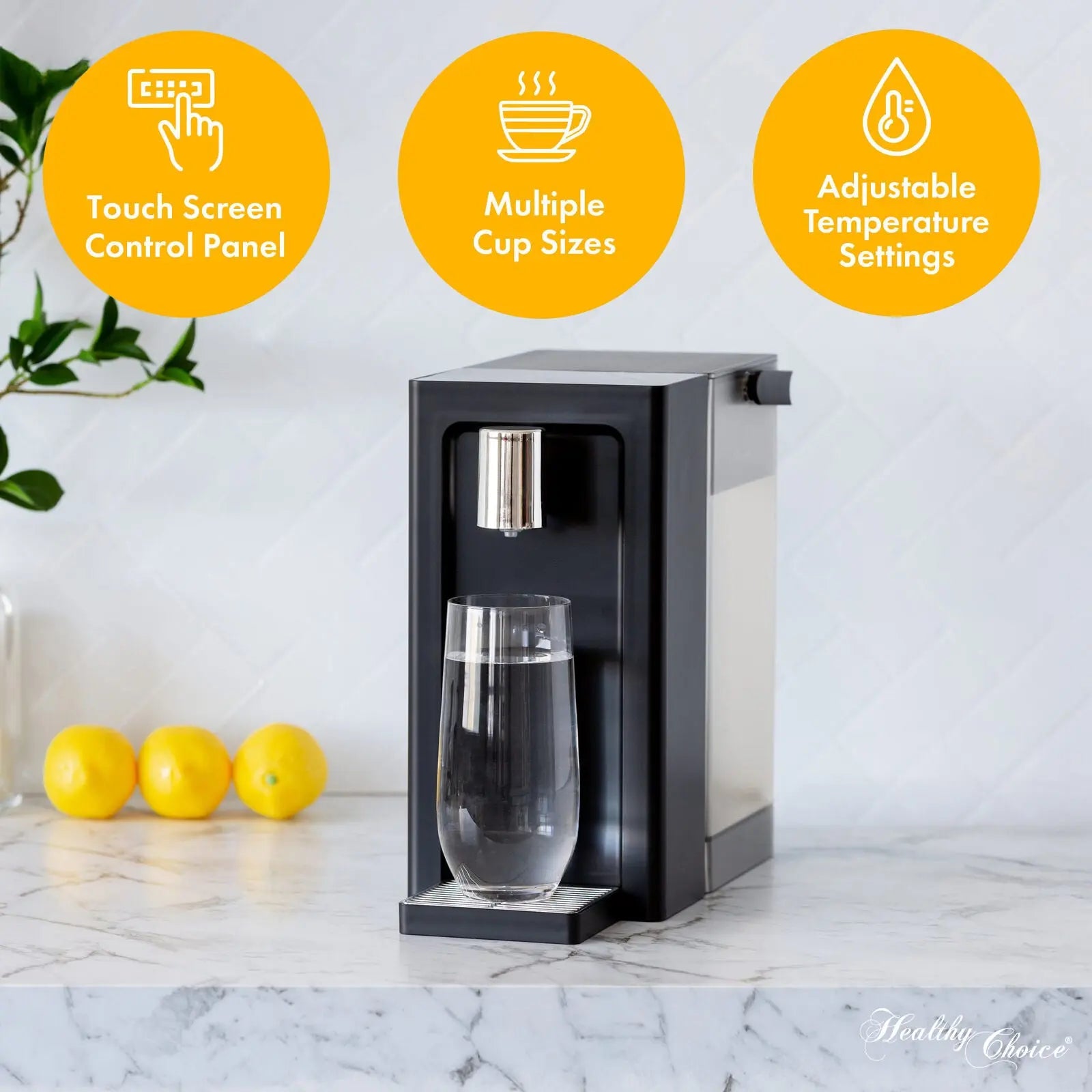 Instant Hot Water Dispenser 3L - One-Touch Operation with Adjustable Temperature & Cup Sizes Wholesale Hub