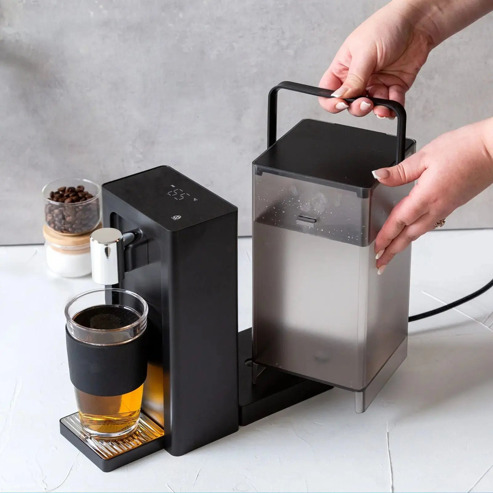 Instant Hot Water Dispenser 3L - One-Touch Operation with Adjustable Temperature & Cup Sizes Wholesale Hub