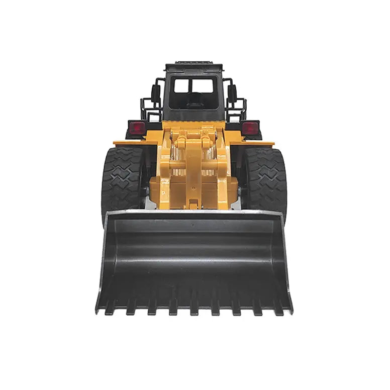 Remote Control Model Bulldozer Truck (Yellow), Driving Cab and Scoop Wholesale Hub