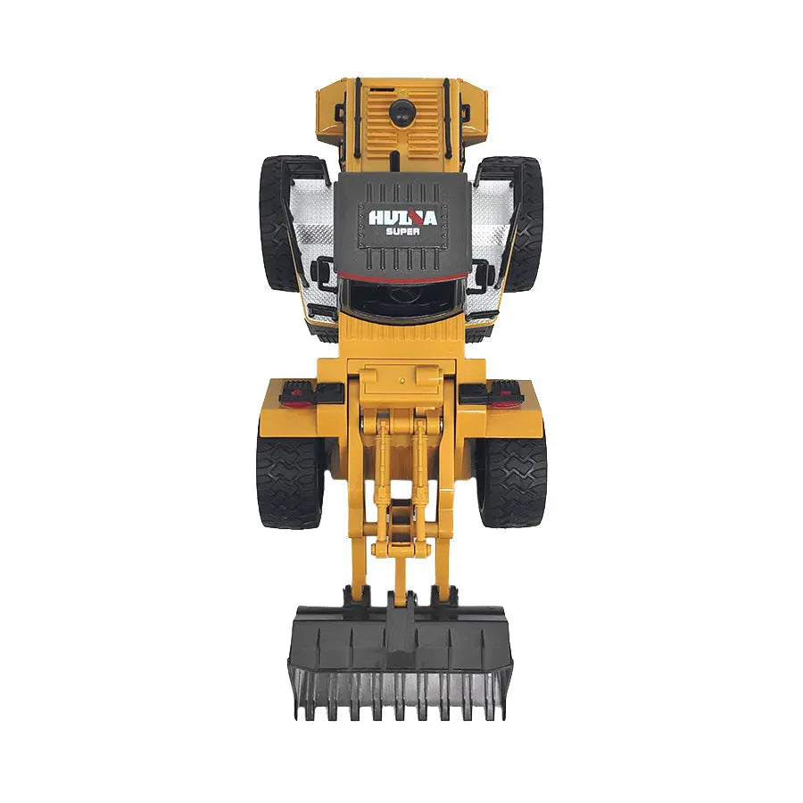 Remote Control Model Bulldozer Truck (Yellow), Driving Cab and Scoop Wholesale Hub