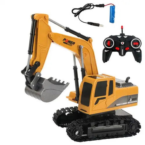 1:24 RC Digger Remote Control Excavator Construction Truck Vehicle RC Toys 6CH Wholesale Hub