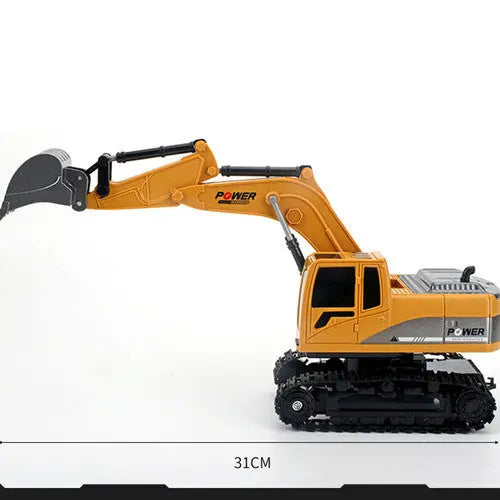 1:24 RC Digger Remote Control Excavator Construction Truck Vehicle RC Toys 6CH Wholesale Hub