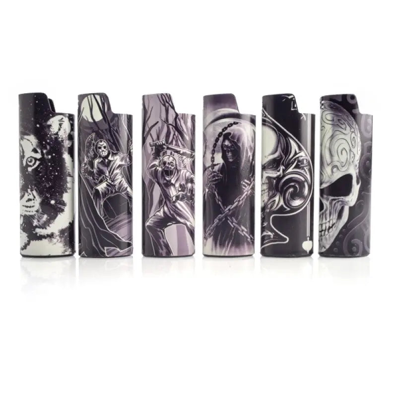 Glow In The Dark Metal Lighter (SENT AT RANDOM) Wholesale Hub