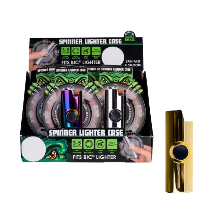 Spinner Lighter Case ( SENT AT RANDOM) Wholesale Hub