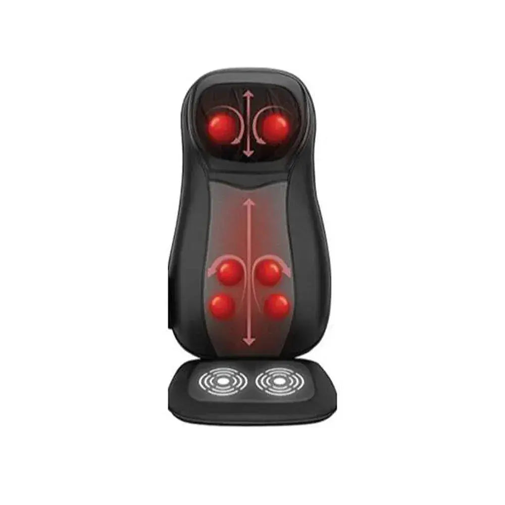 Massager Cushion - Chair Seat Kneading Shiatsu Heat Massage Portable Car Wholesale Hub