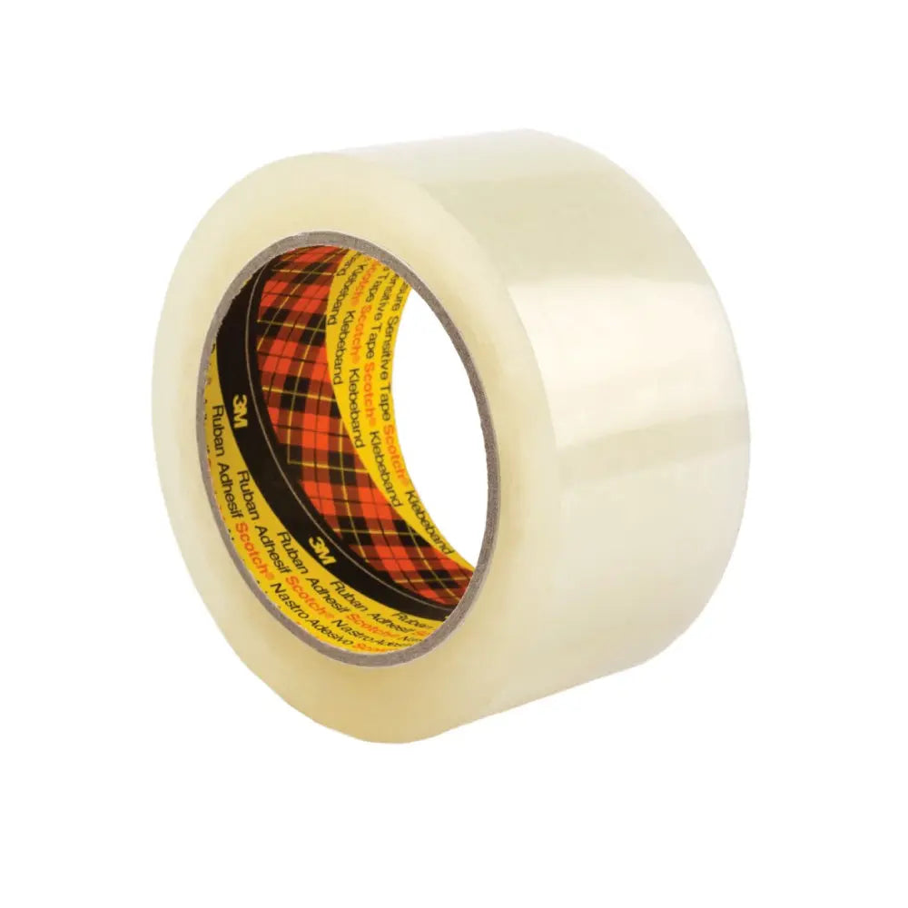 1x 3M Scotch Clear Packing 370 Tape 48mmx75m Strong Packaging Moving Adhesive Wholesale Hub