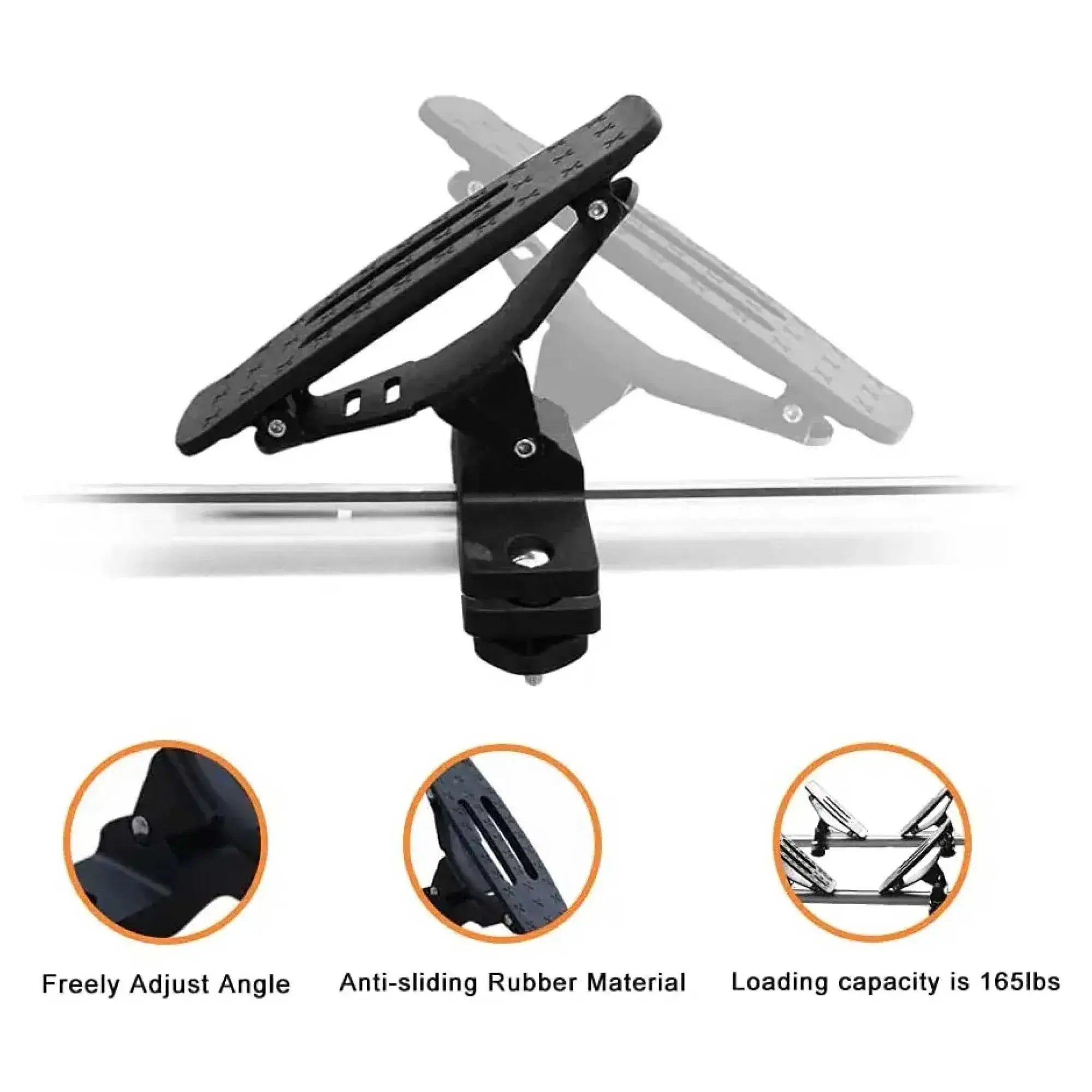Universal Kayak Holder Car Roof Rack - Travel Saddle Watercraft Carrier Storage Wholesale Hub