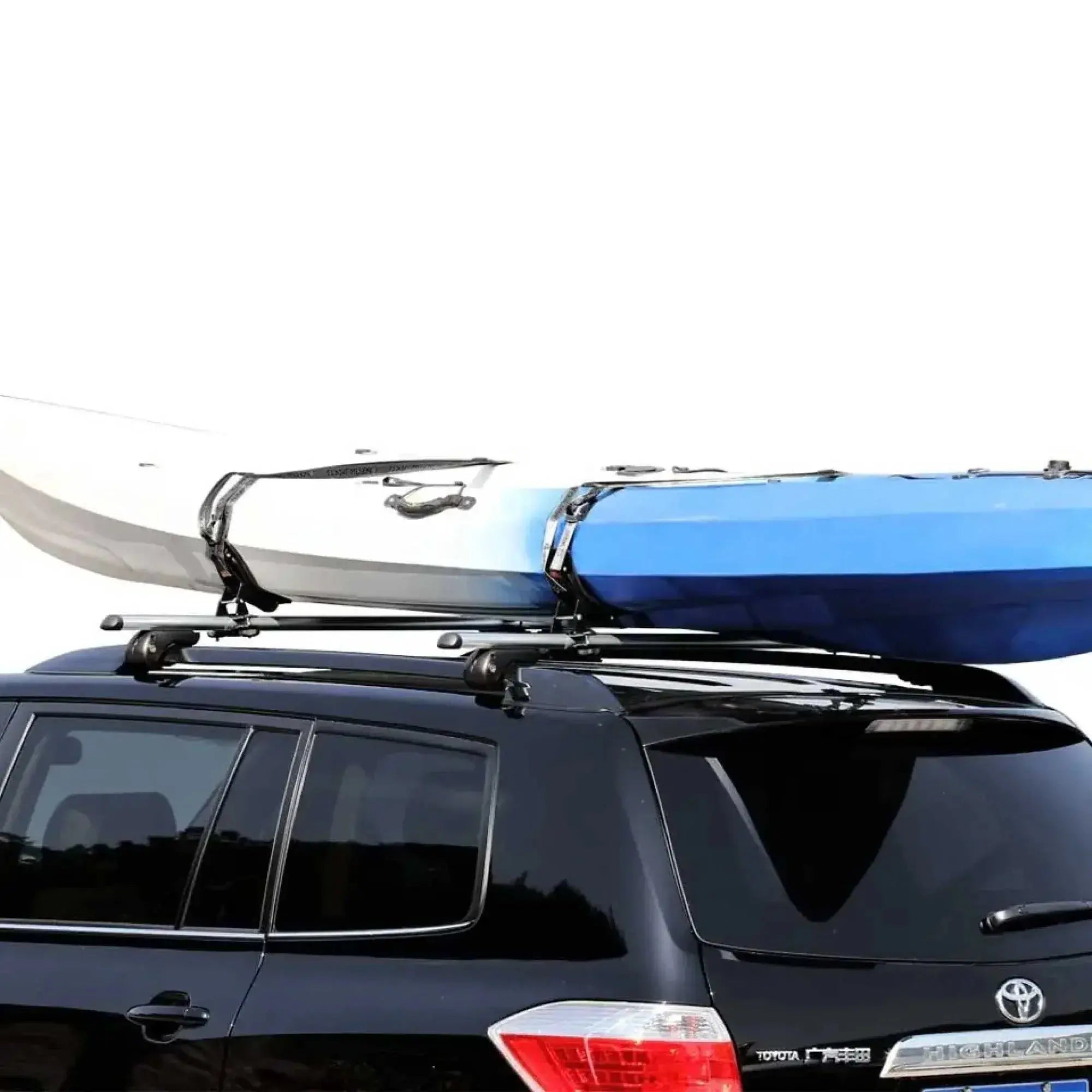 Universal Kayak Holder Car Roof Rack - Travel Saddle Watercraft Carrier Storage Wholesale Hub