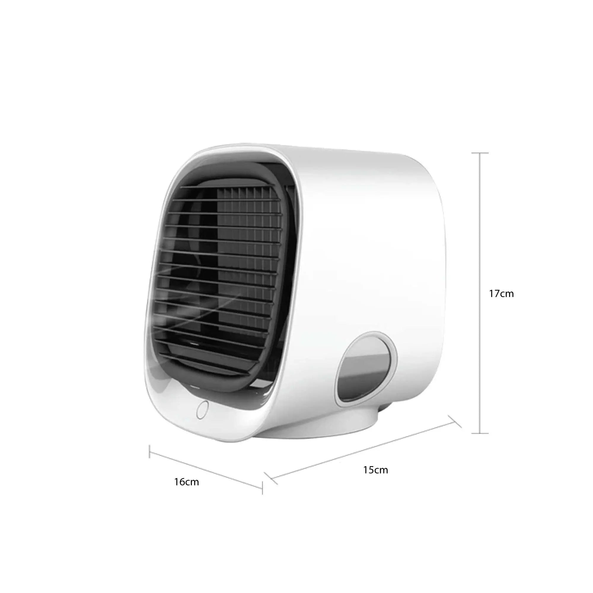 USB Mini Air Purifier - Portable Desktop Air Conditioner Cooling Fan With Water Wholesale Hub