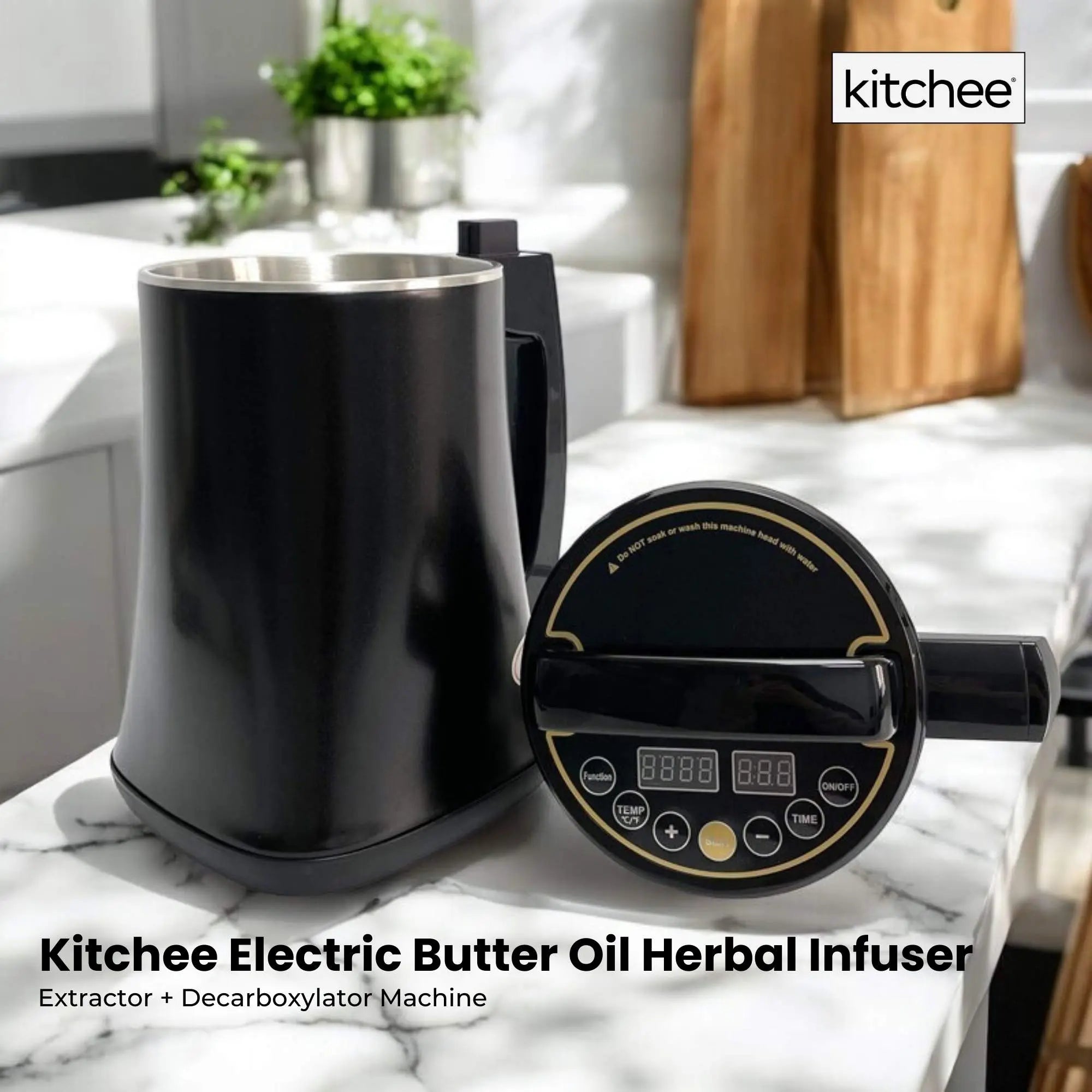 Kitchee Electric Butter Oil Herbal Infuser & Extractor + Decarboxylator Machine Wholesale Hub