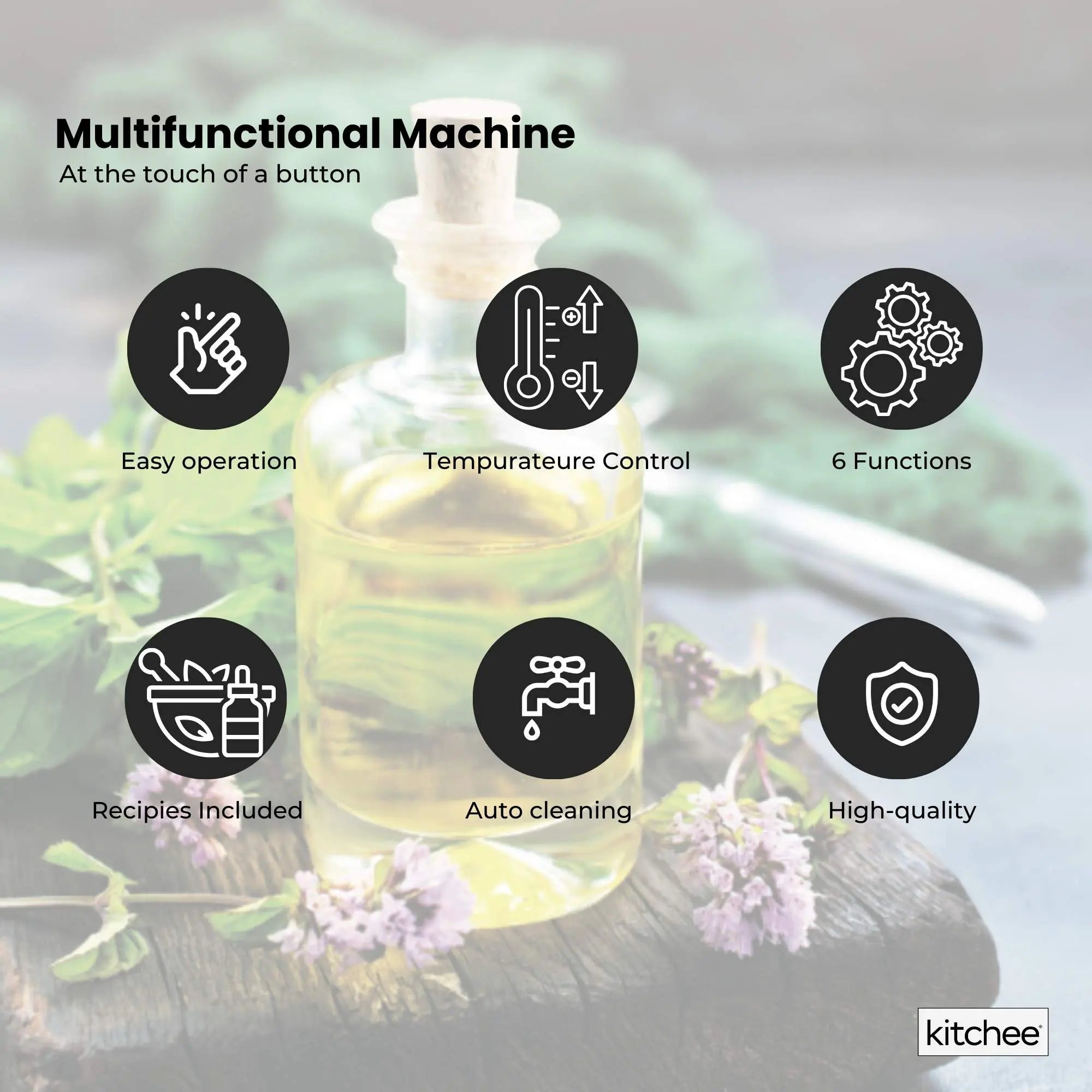 Kitchee Electric Butter Oil Herbal Infuser & Extractor + Decarboxylator Machine Wholesale Hub