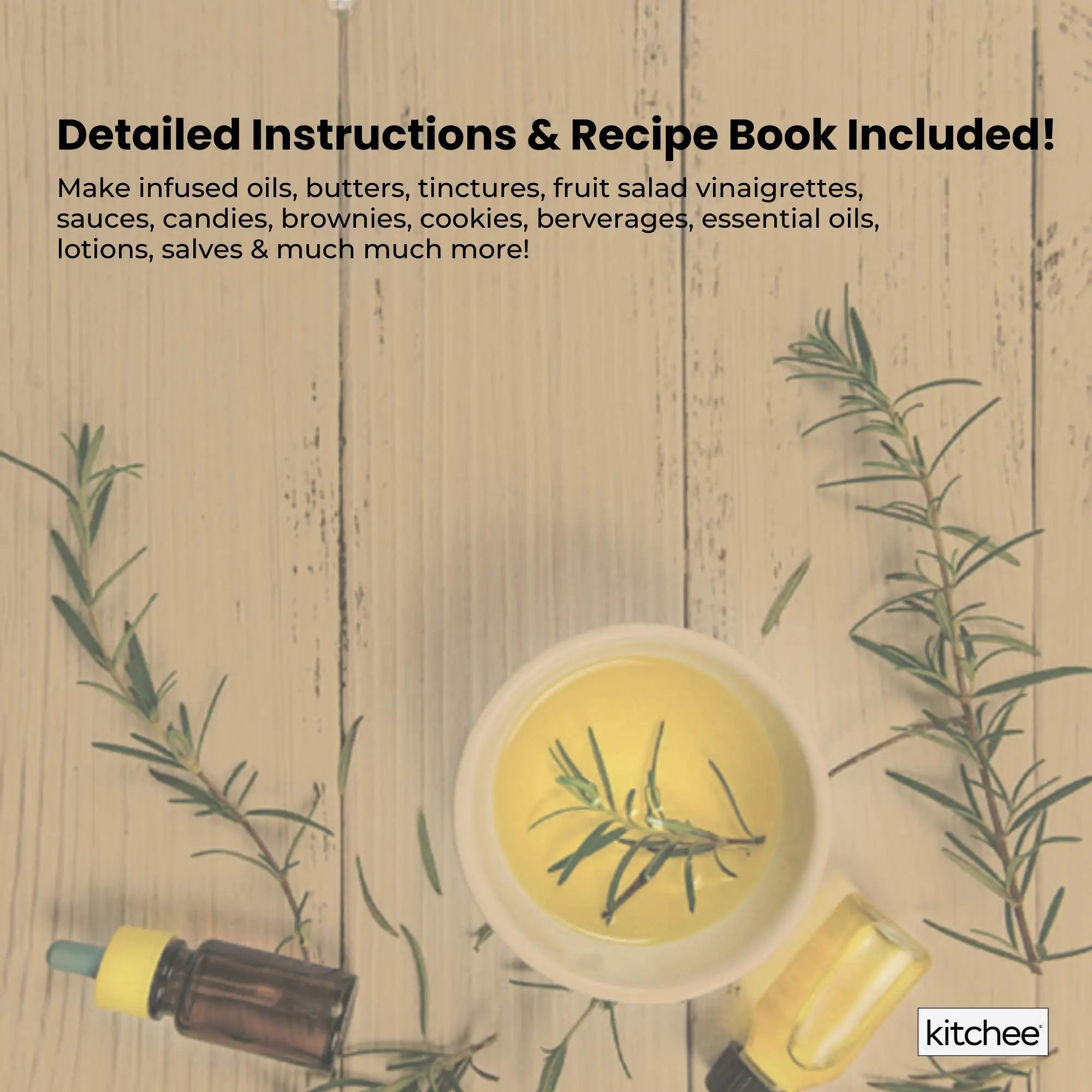 Kitchee Electric Butter Oil Herbal Infuser & Extractor + Decarboxylator Machine Wholesale Hub