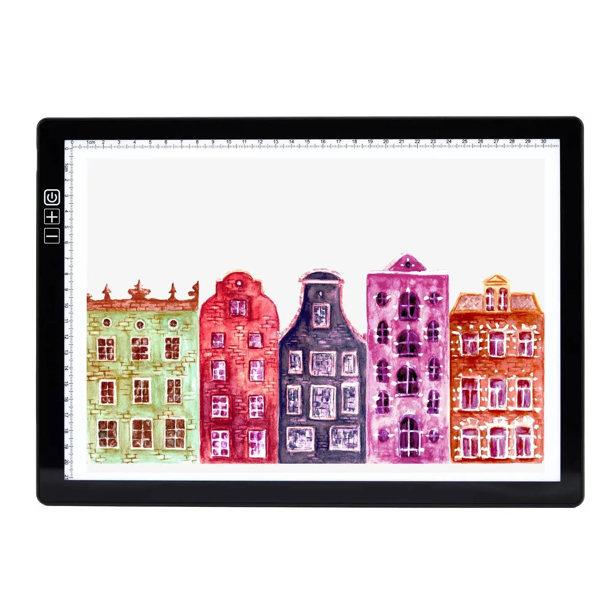 Social Hike A4 LED Light Pad Tracing Board Rechargeable USB-C 3000mAh Light Box Wholesale Hub