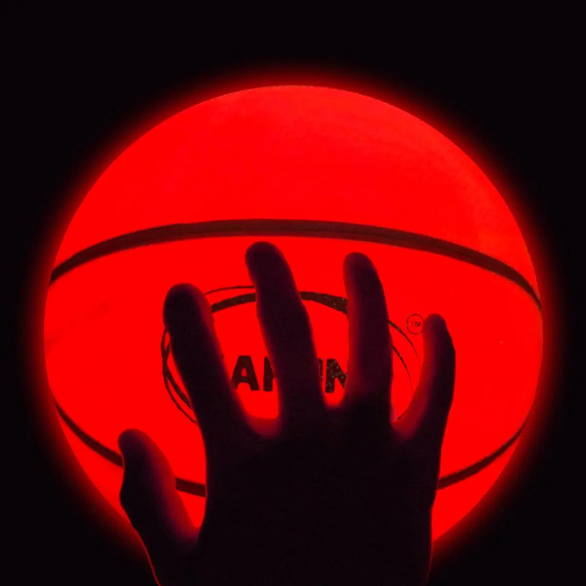 Kahuna Basketball L.e.d Glow Light Up Trampoline Ball Wholesale Hub