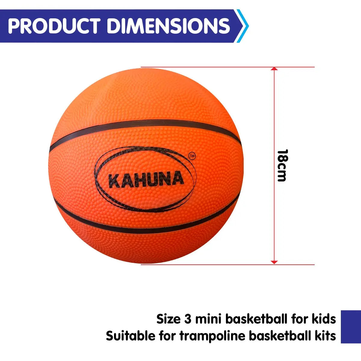 Kahuna Basketball L.e.d Glow Light Up Trampoline Ball Wholesale Hub