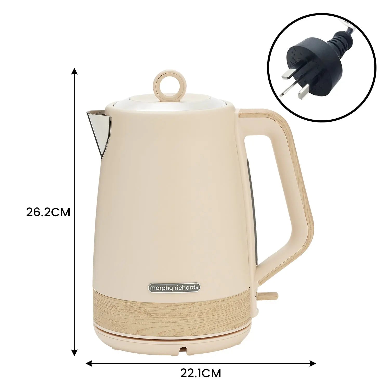 Morphy Richards 1.7L Electric Kettle Essence Scandi Swivel Base Boil-Dry Protection Wholesale Hub