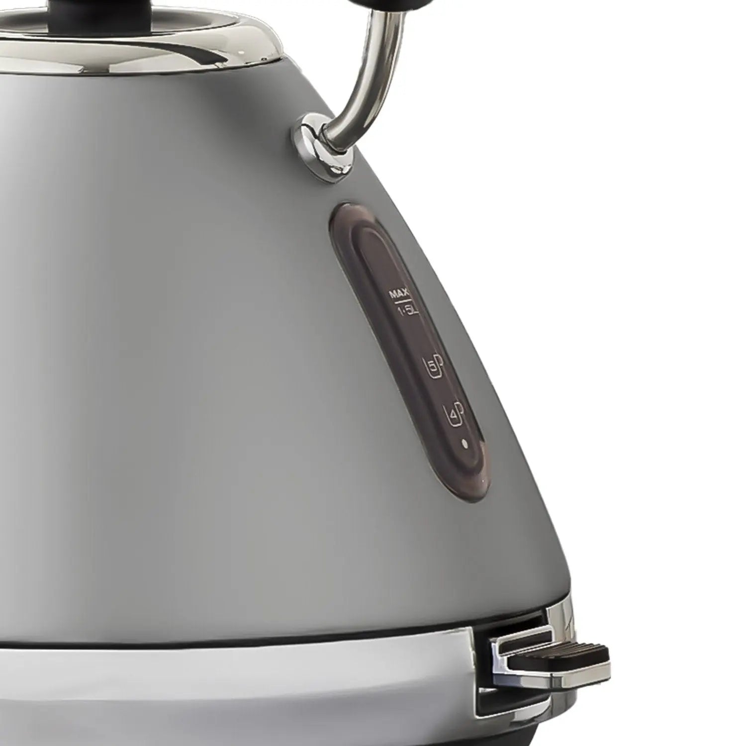 Morphy Richards 1.5L Venture Collection Pyramid Kettle in Steel Grey Wholesale Hub