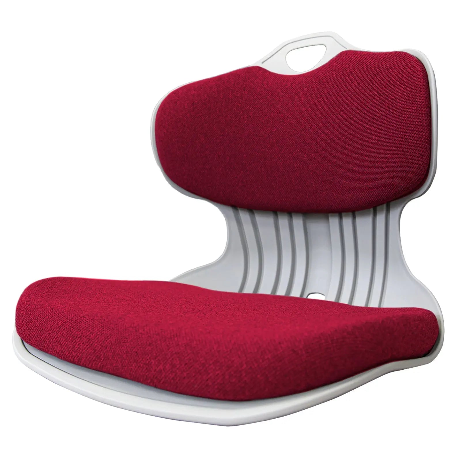 Slender Chair Posture Correction Seat Floor Lounge Padded Stackable RED Wholesale Hub