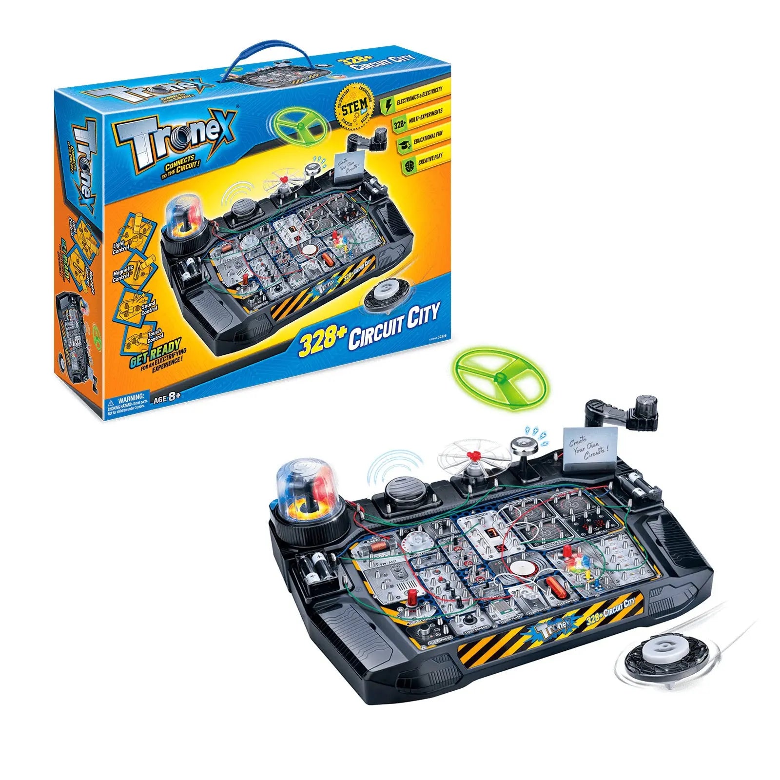 Tronex 328+ Circuit City STEM Kit Toy for Kids Educational Circuit Learning Board Wholesale Hub