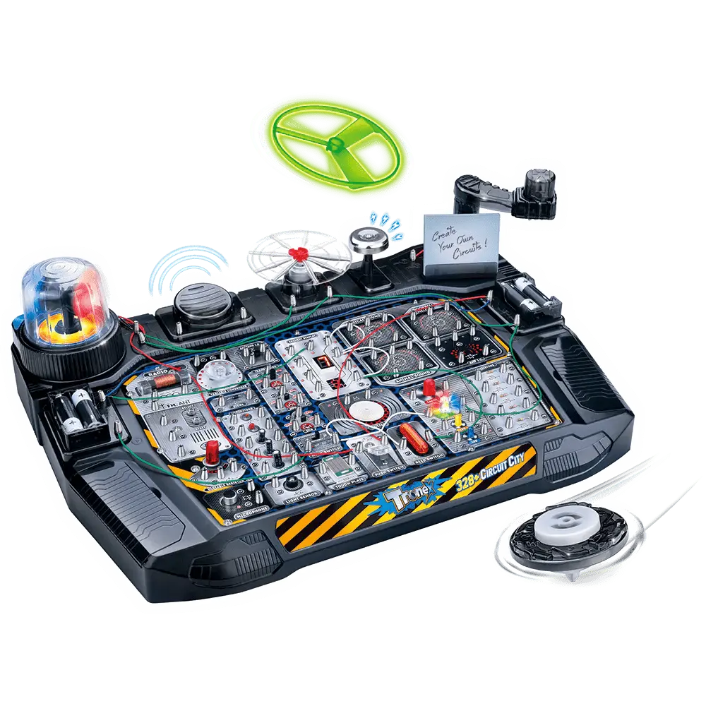 Tronex 328+ Circuit City STEM Kit Toy for Kids Educational Circuit Learning Board Wholesale Hub