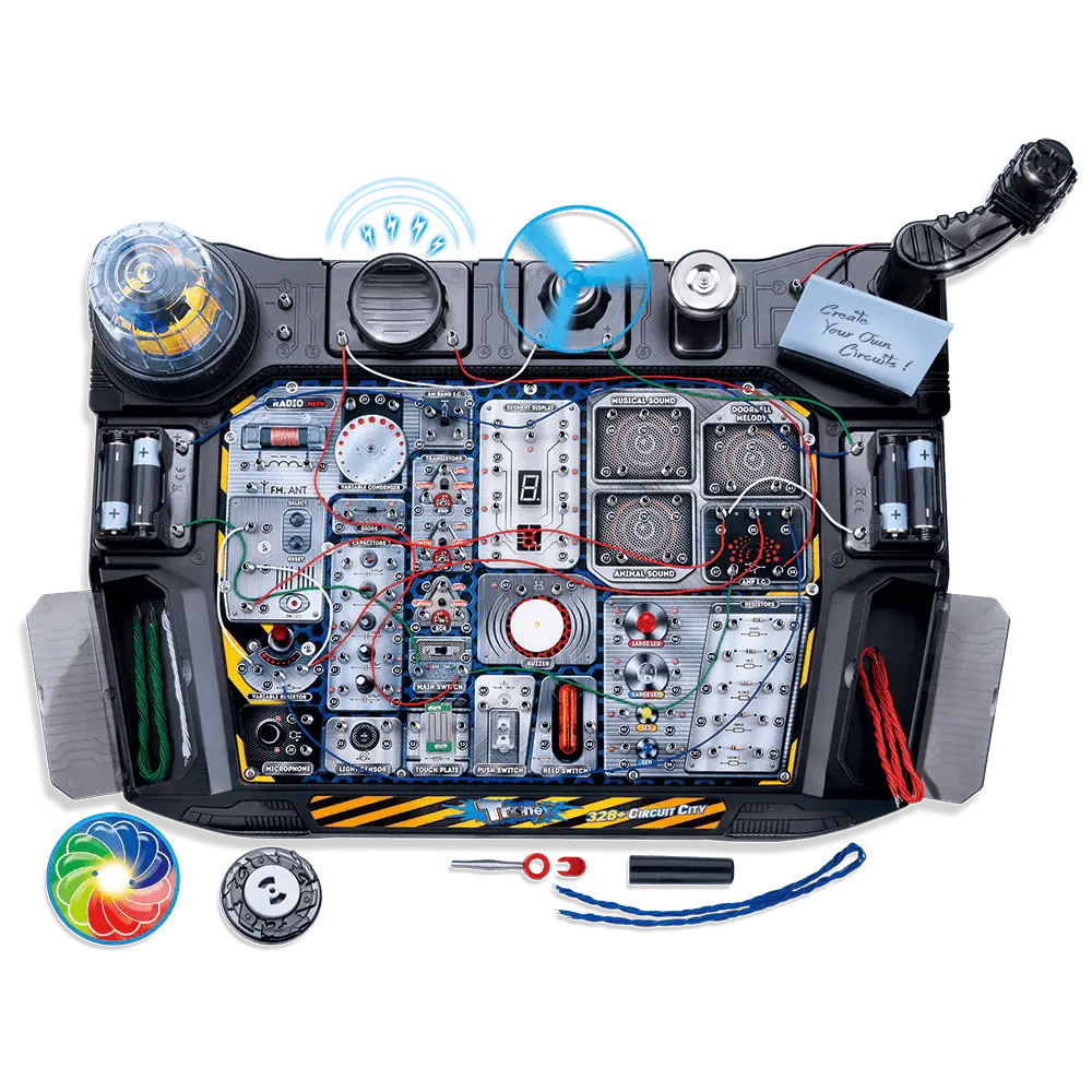 Tronex 328+ Circuit City STEM Kit Toy for Kids Educational Circuit Learning Board Wholesale Hub