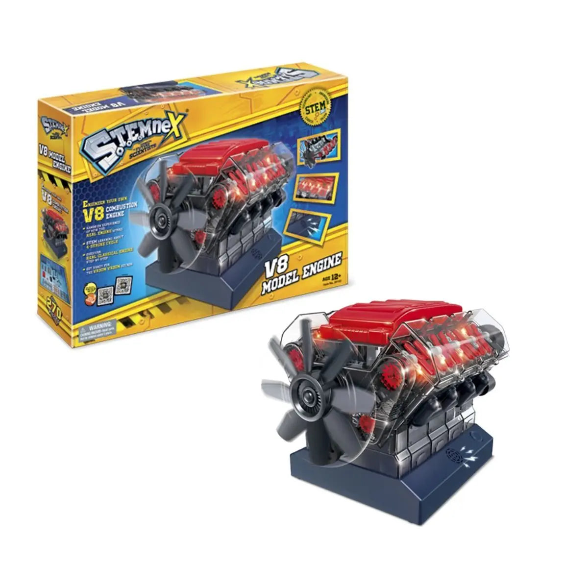 Stemnex Amazing V8 Model Engine STEM Toy Build Your Own Educational Construction Kit Wholesale Hub