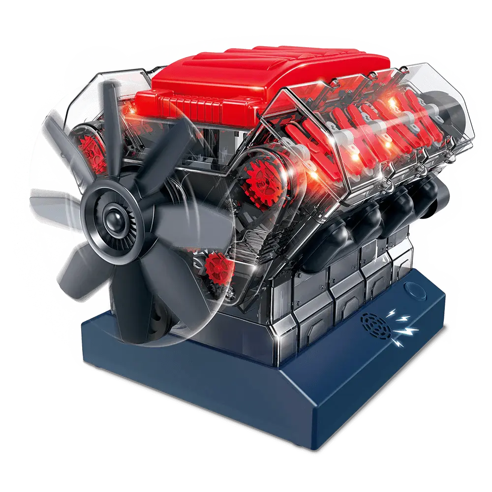 Stemnex Amazing V8 Model Engine STEM Toy Build Your Own Educational Construction Kit Wholesale Hub