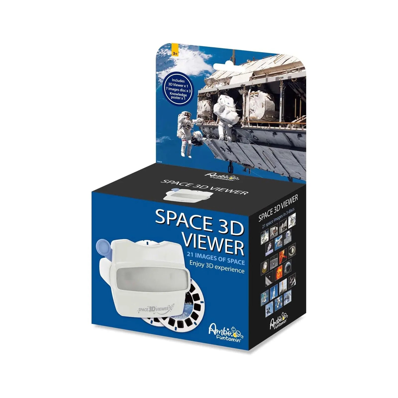 Space 3D Viewer Explore Universe Moon - Kids STEAM Learning Toy Wholesale Hub