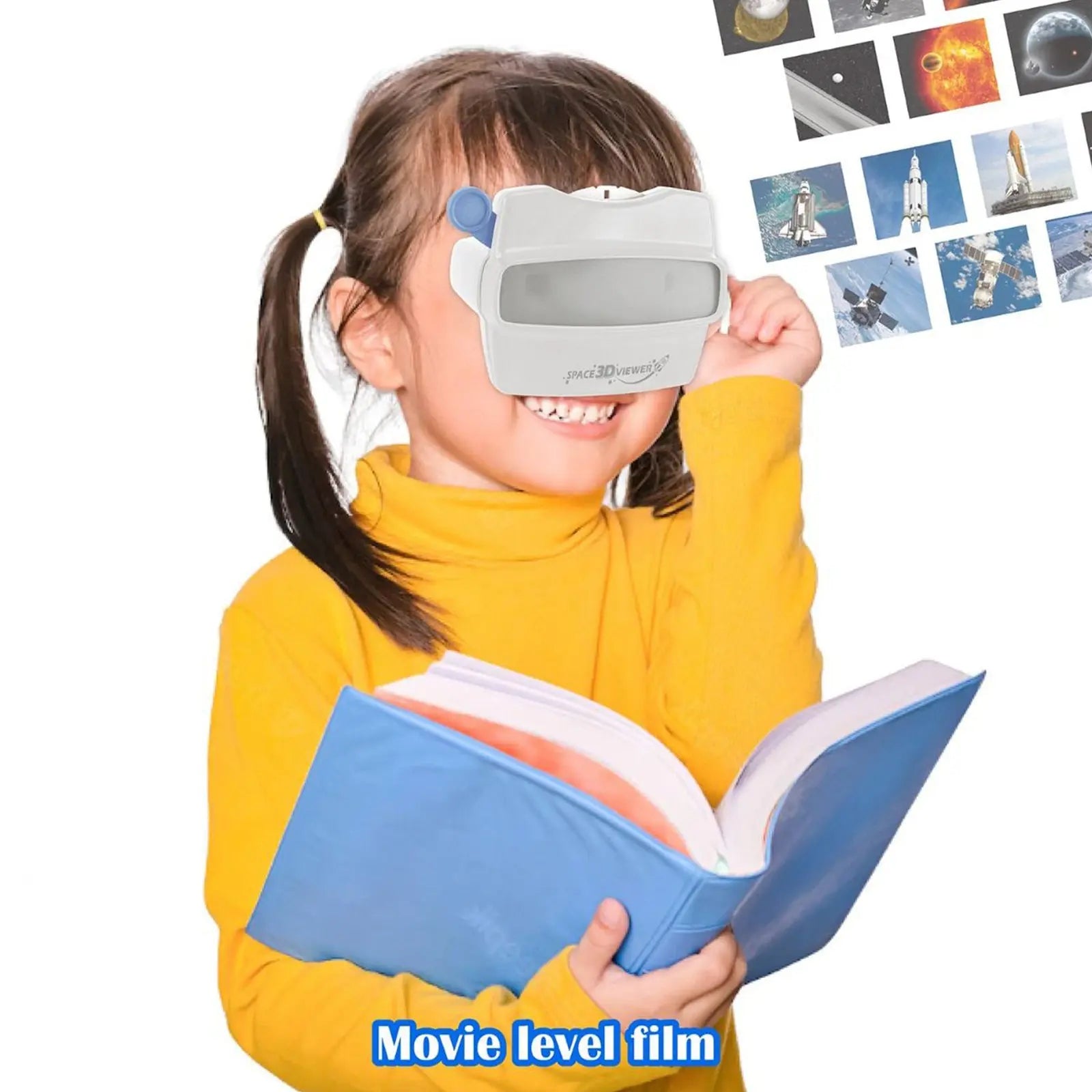 Space 3D Viewer Explore Universe Moon - Kids STEAM Learning Toy Wholesale Hub