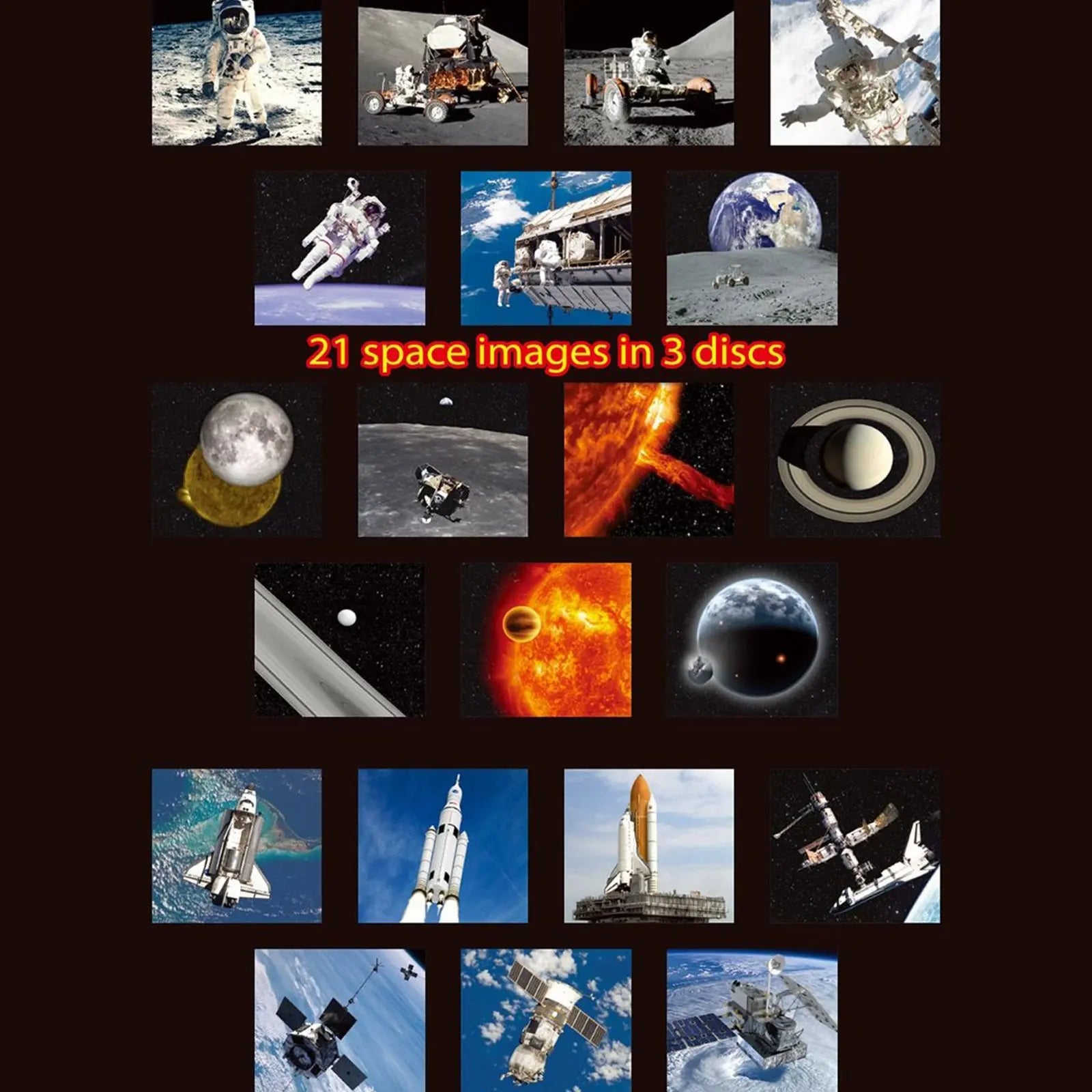 Space 3D Viewer Explore Universe Moon - Kids STEAM Learning Toy Wholesale Hub