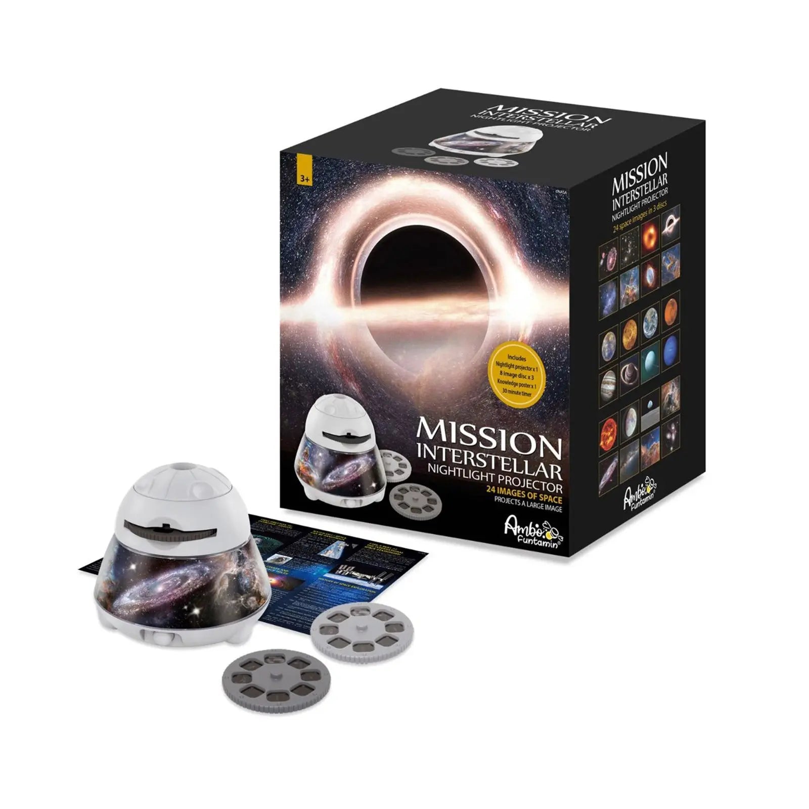 Mission Interstellar Dreamy Sky Night Light Projector - Kids STEAM Toy Wholesale Hub