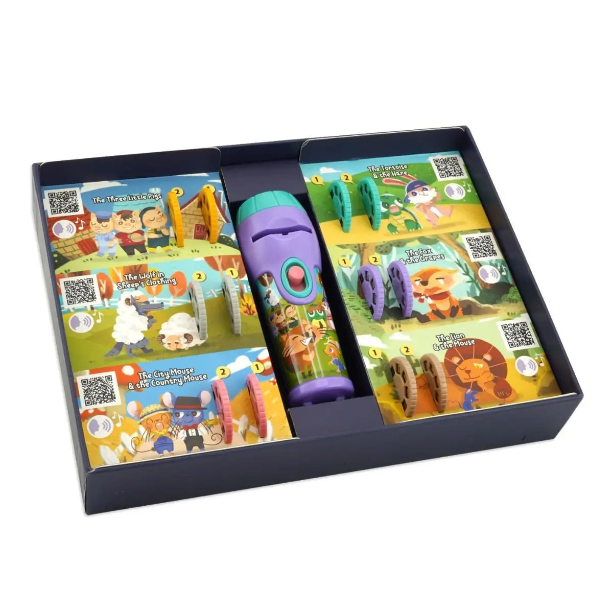 Storytelling Torch Projector 6 Stories Gift Set - Audio Kids Learning STEM Toy Wholesale Hub
