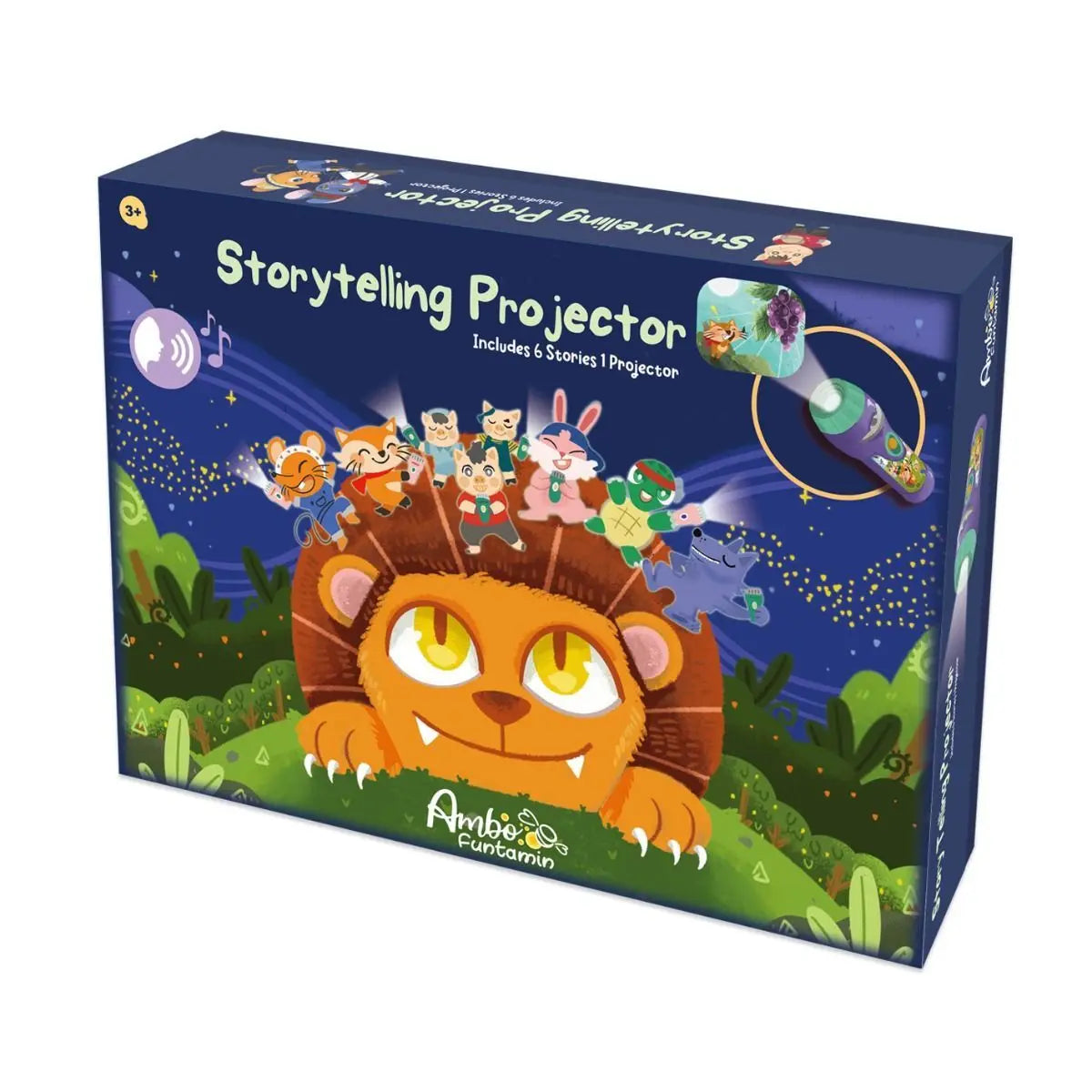 Storytelling Torch Projector 6 Stories Gift Set - Audio Kids Learning STEM Toy Wholesale Hub