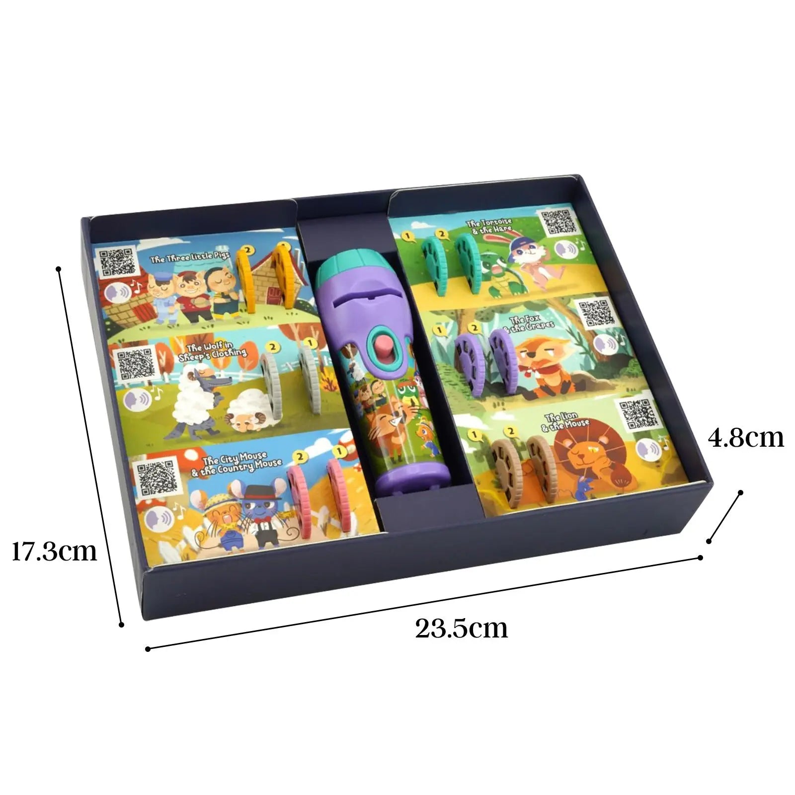 Storytelling Torch Projector 6 Stories Gift Set - Audio Kids Learning STEM Toy Wholesale Hub