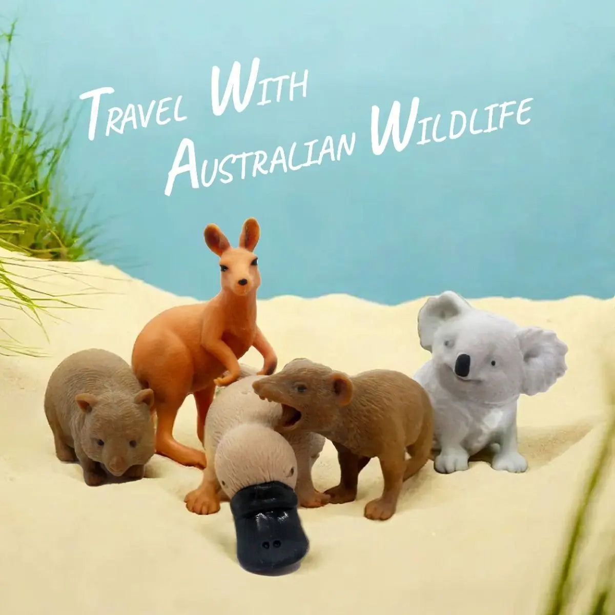 Stretchy Squishy Australian Wildlife Gift Set - Sensory Stimulation Animal Toys Wholesale Hub