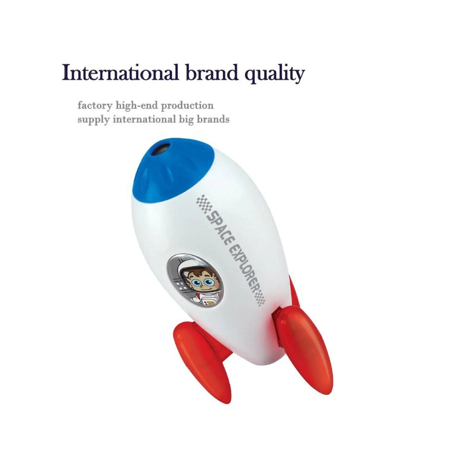 Rocket Projector Night Light Kids STEM Toy - Outer Space Planet Wholesale Hub