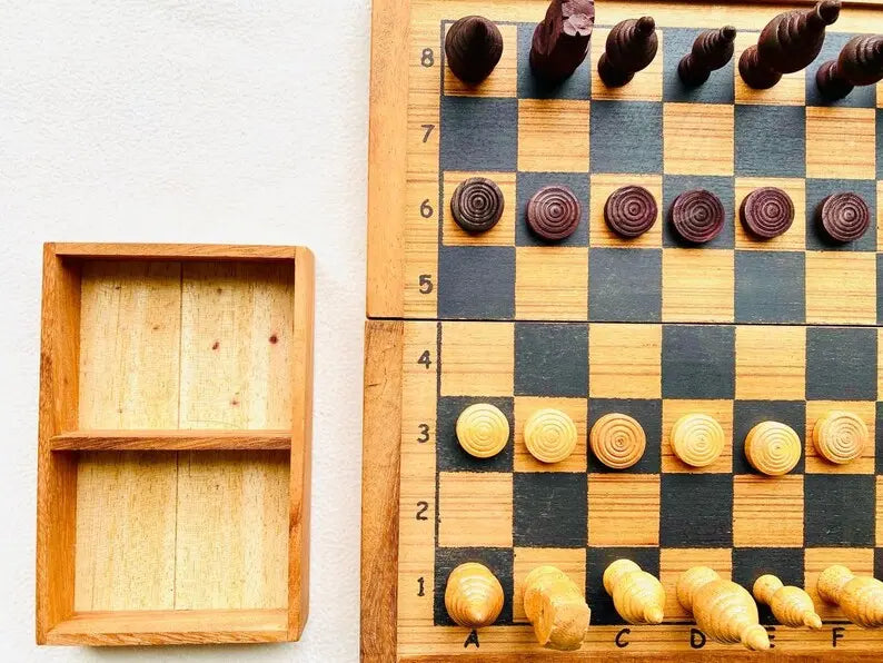 Mothers day gift Wooden Makruk traditional Thai Chess Set Wholesale Hub