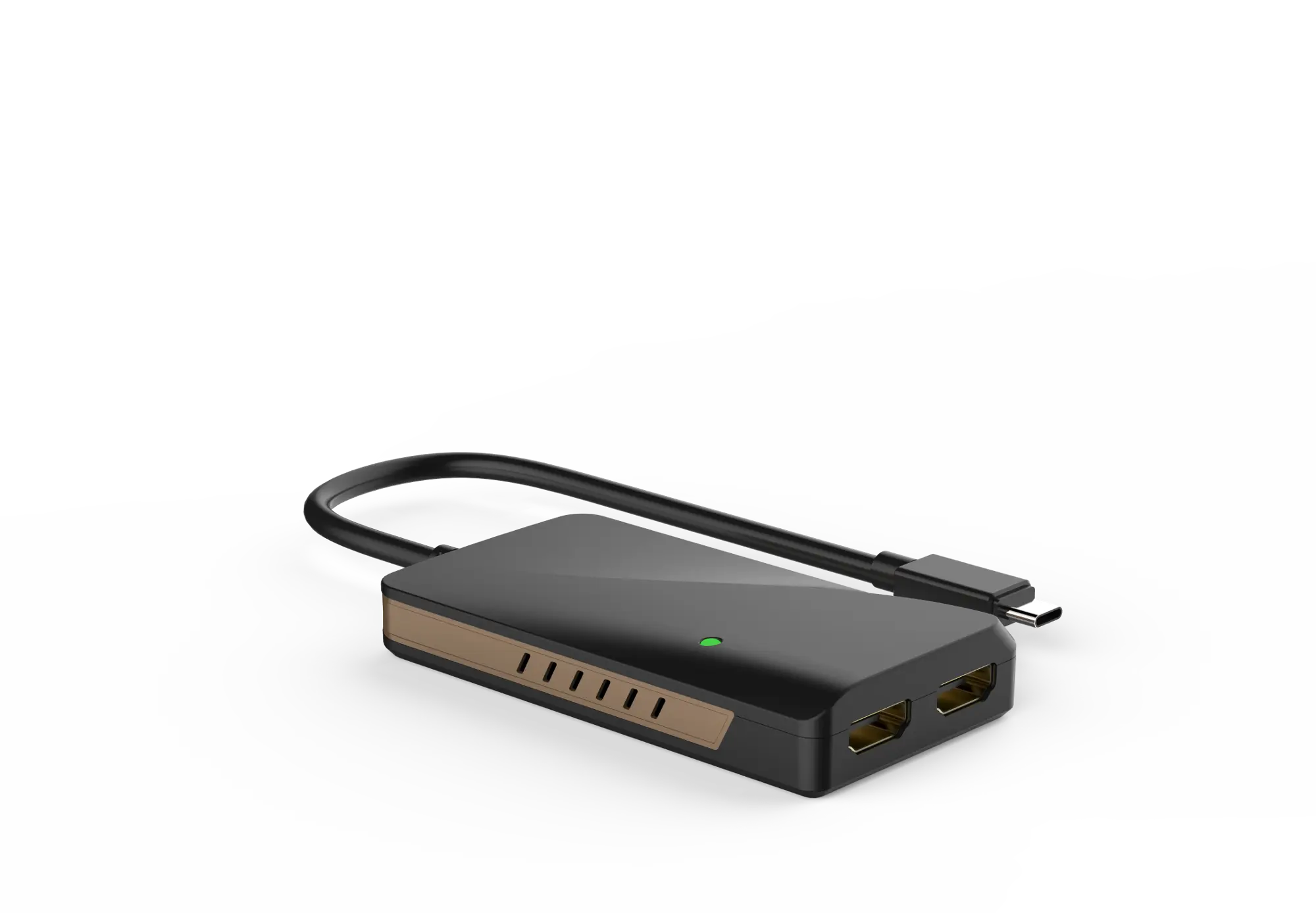 WINSTAR WS-UTA01H Thunderbolt 3 USB-C to dual 4K HDMI Adapter Wholesale Hub