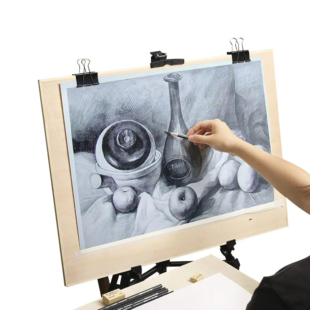 4K Solid Wood Drawing Board Easel Indoor Painting Table Sketching Drawing Tool Wholesale Hub