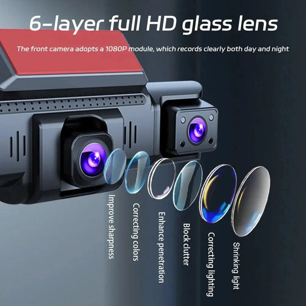 4 Channel 5G WiFi Dashcam FHD 1080P 170° Wide Angle G-Sensor with 64GB Card Wholesale Hub