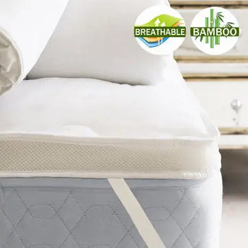 airmax bamboo mattress topper 1000gsm king single Wholesale Hub