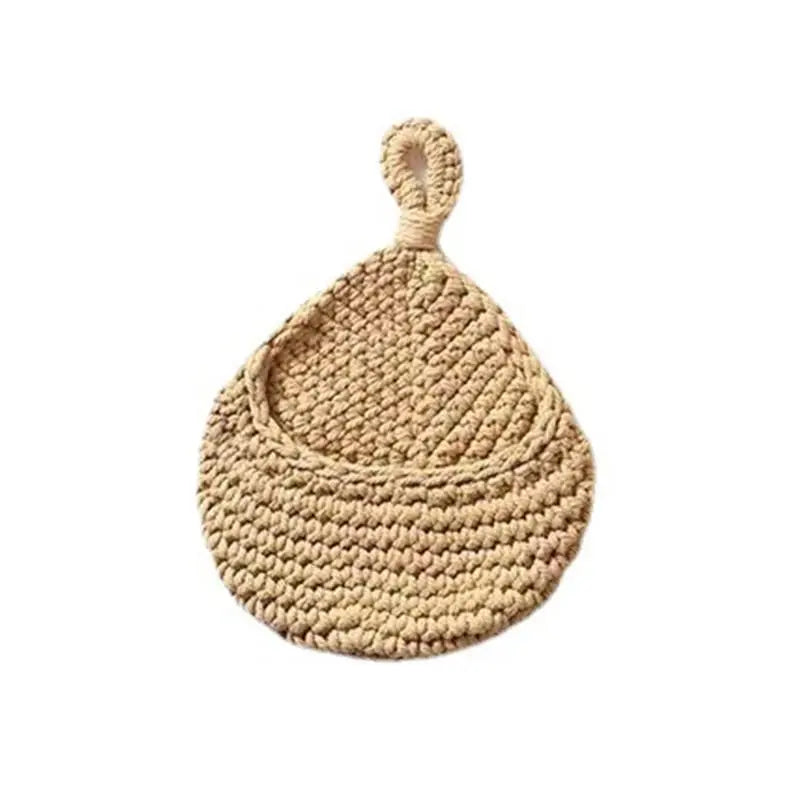 Hanging Wall Organizer Vegetable Fruit Basket Kitchen Storage Pouch Bag Diy 6Size - M Wholesale Hub
