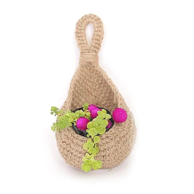 Hanging Wall Organizer Vegetable Fruit Basket Kitchen Storage Pouch Bag Diy 6Size - M Wholesale Hub