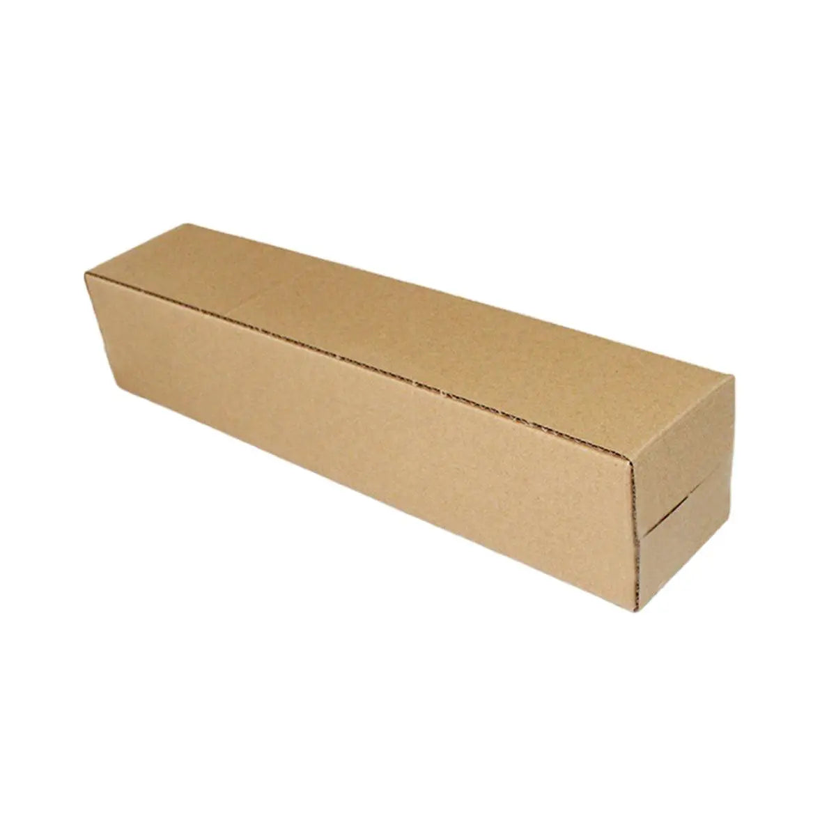 50pcs Long Strip Carton Flat Square Durable Shipping Boxes for Packaging Storage - 10cm x 10cm x 42cm Wholesale Hub